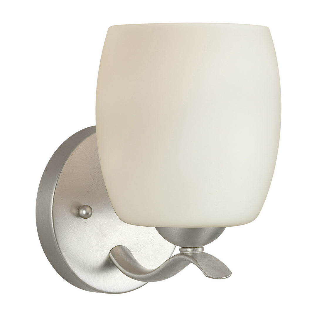 Forte Maria 5135-01-55 Wall Light - Brushed Nickel