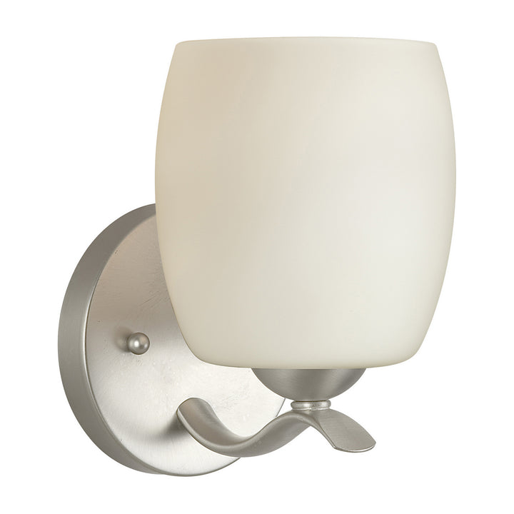 Forte Maria 5135-01-55 Wall Light - Brushed Nickel