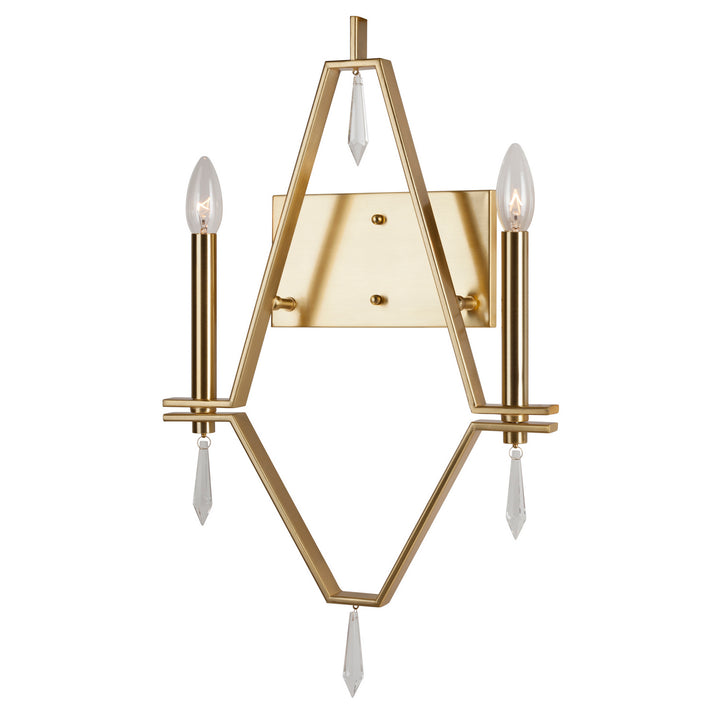 Forte Robin 5143-02-12 Wall Light - Soft Gold