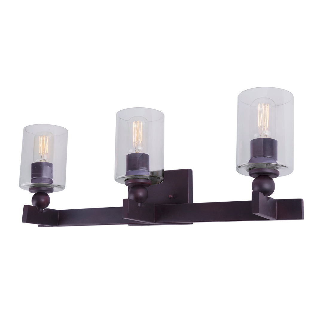 Forte Myo 5288-03-32 Bath Vanity Light 24 in. wide - Antique Bronze
