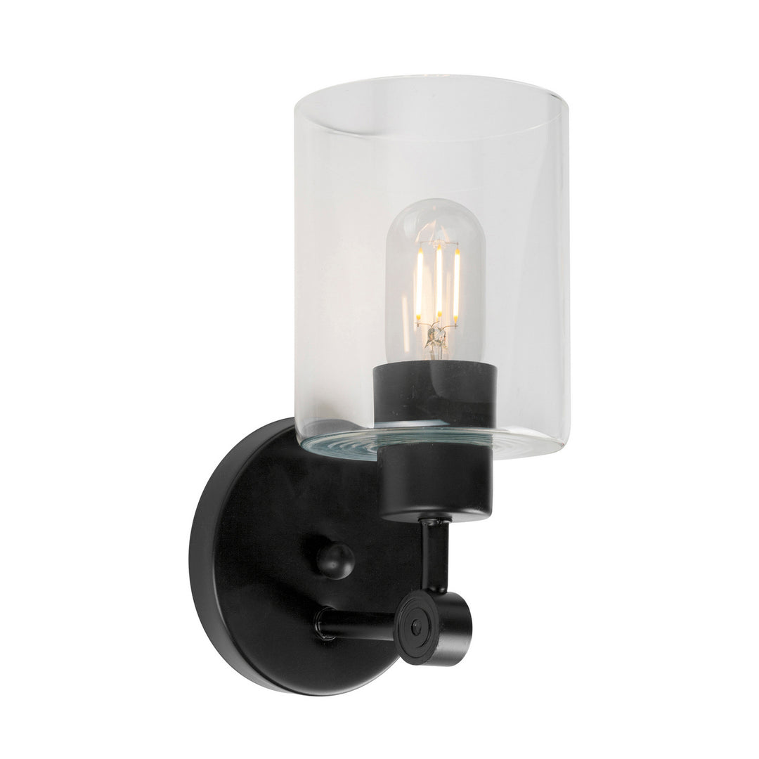 Forte Jayden 5614-01-04 Wall Light - Black