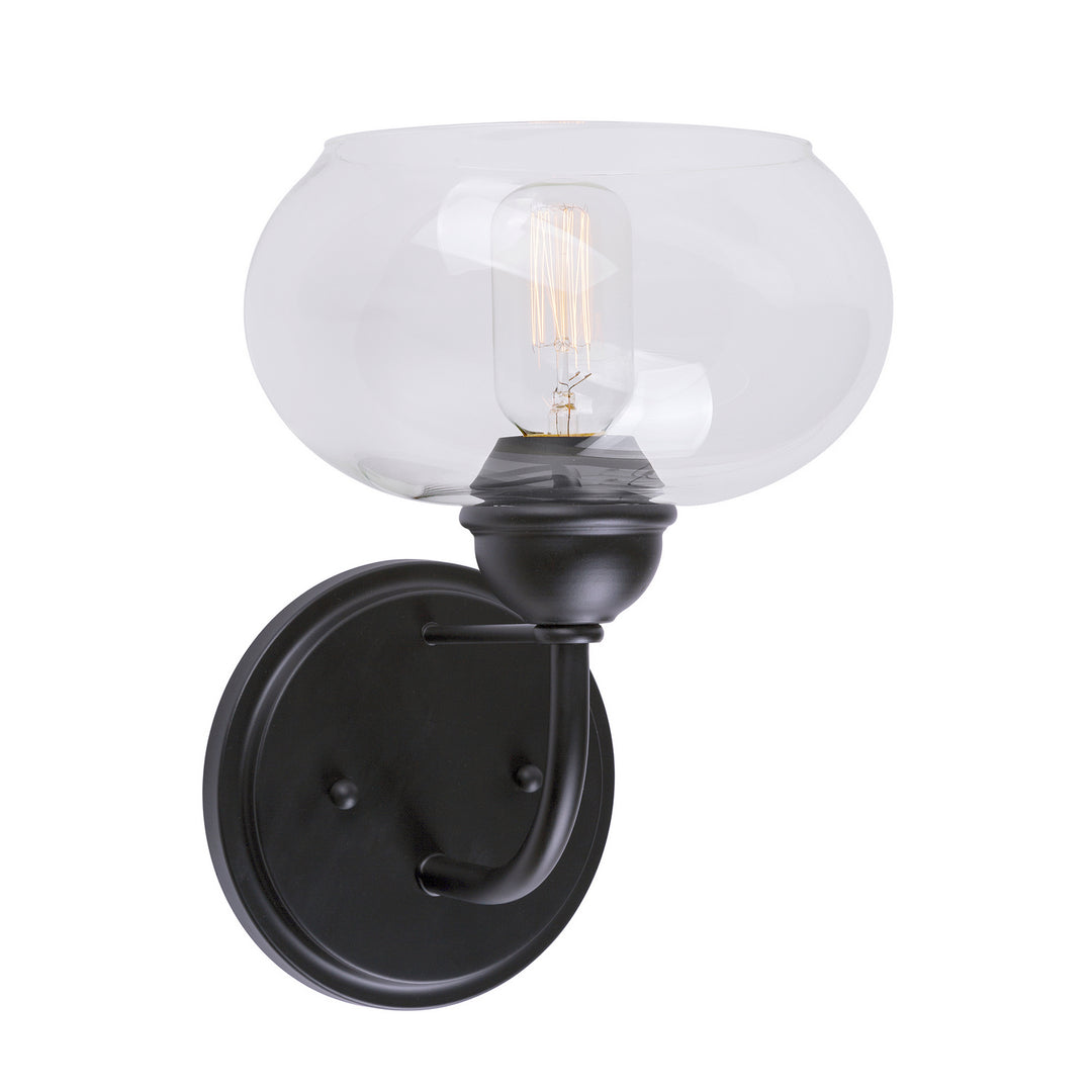 Forte Cameron 5732-01-04 Wall Light - Black