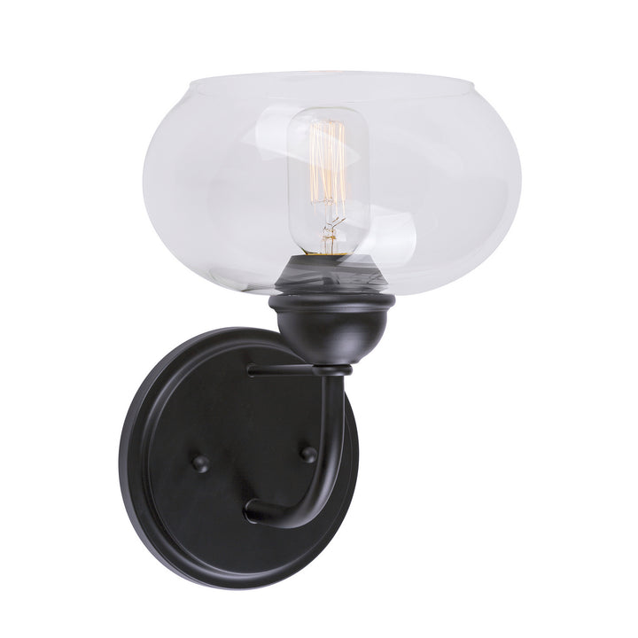 Forte Cameron 5732-01-04 Wall Light - Black
