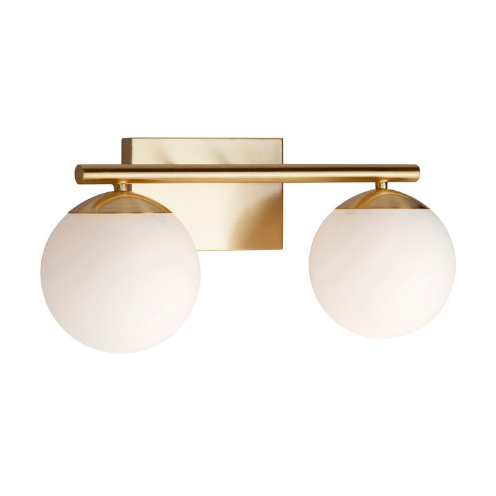 Forte Farrell 5745-02-12 Bath Vanity Light 18 in. wide - Soft Gold