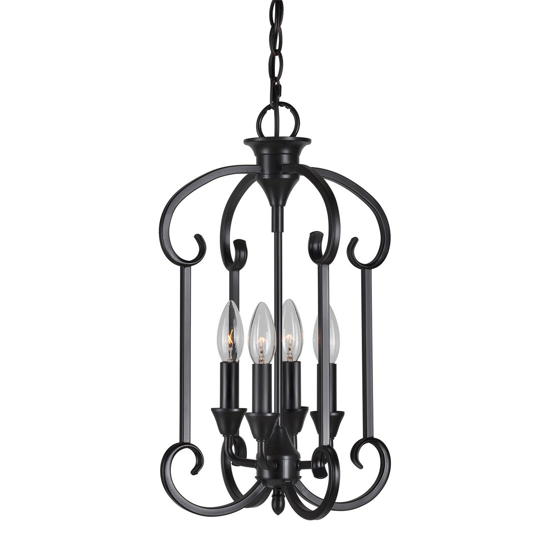 Forte Ione 7000-04-04 Pendant Light - Black