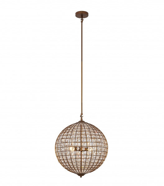 Bethel International ARN02CUS Chandelier Light - Bronze