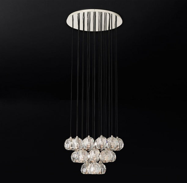 Bethel International BDC01 Chandelier Light - Polished Nickel
