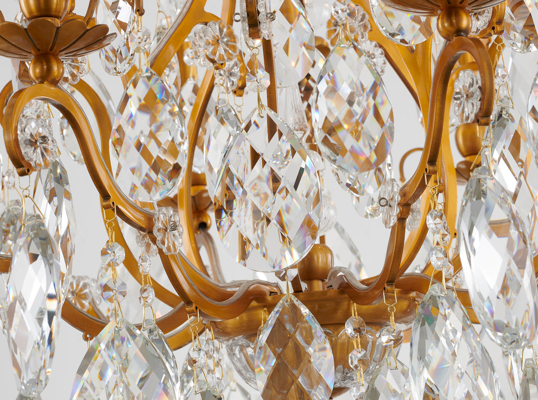 Bethel International BET79BR Chandelier Light - Brass