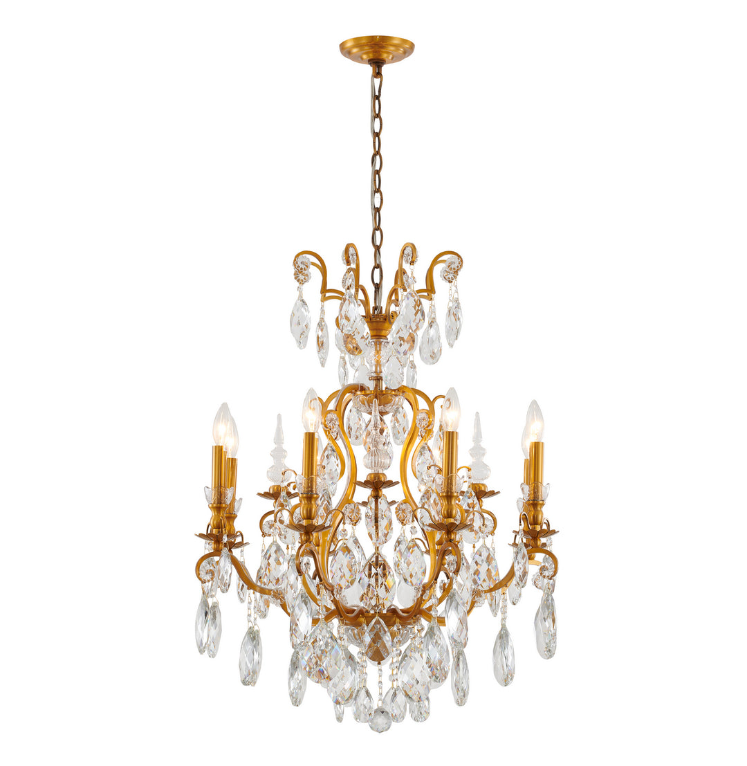 Bethel International BET79BR Chandelier Light - Brass