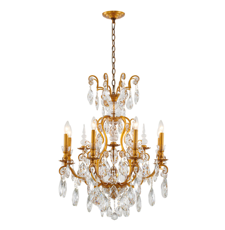 Bethel International BET79BR Chandelier Light - Brass