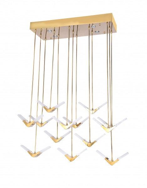 Bethel International BU01C43G Pendant Light - Gold