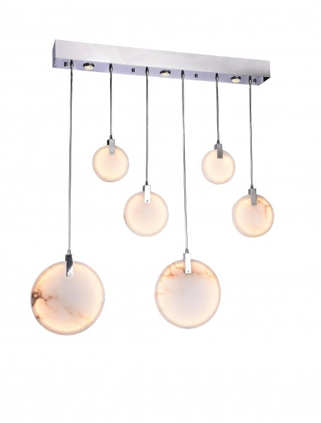 Bethel International BU06C43CH Pendant Light - Chrome