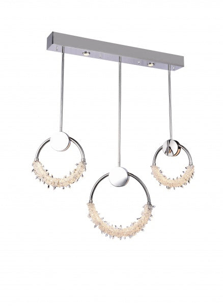 Bethel International BU09C47CH Pendant Light - Chrome