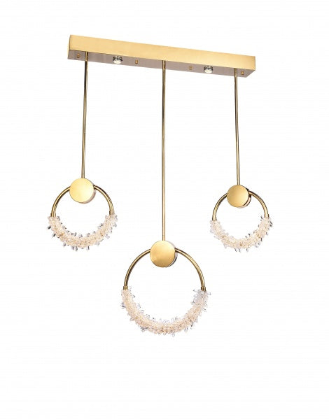 Bethel International BU09C47G Pendant Light - Gold