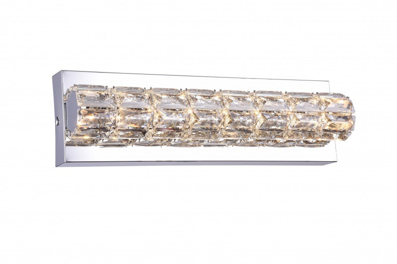 Bethel International DIN08W16CH Wall Sconce Light - Chrome