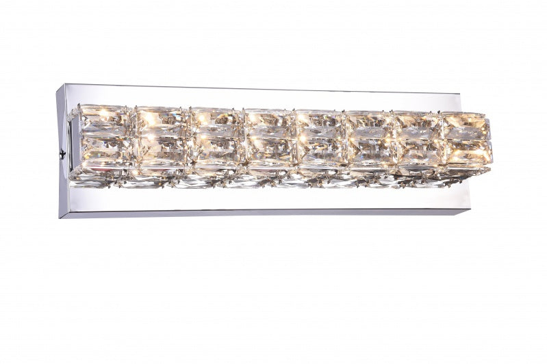 Bethel International DIN10W16CH Wall Sconce Light - Chrome
