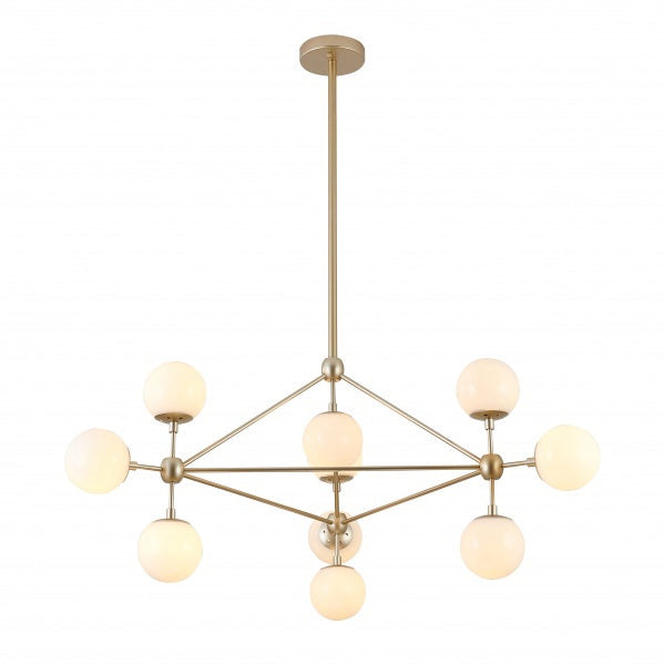 Bethel International DU03GD Chandelier Light - Matte Gold