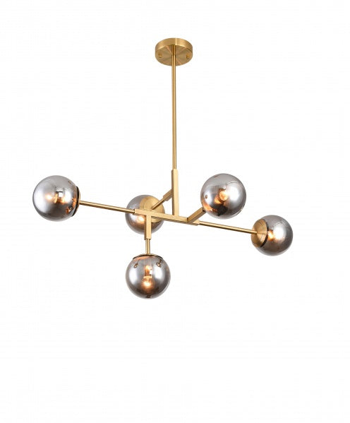 Bethel International DU145C30G Chandelier Light - Gold