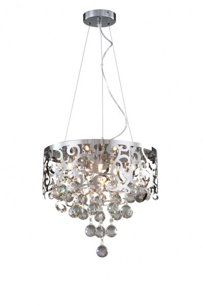 Bethel International GL199-16 Chandelier Light - Chrome