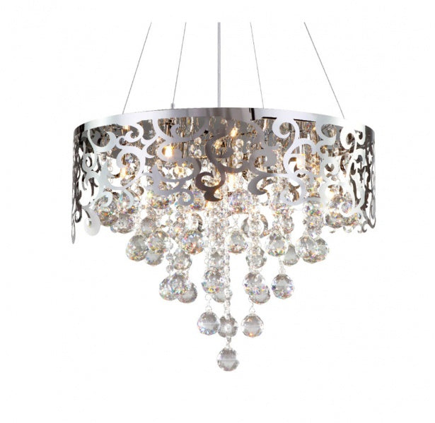 Bethel International GL199-22 Chandelier Light - Chrome