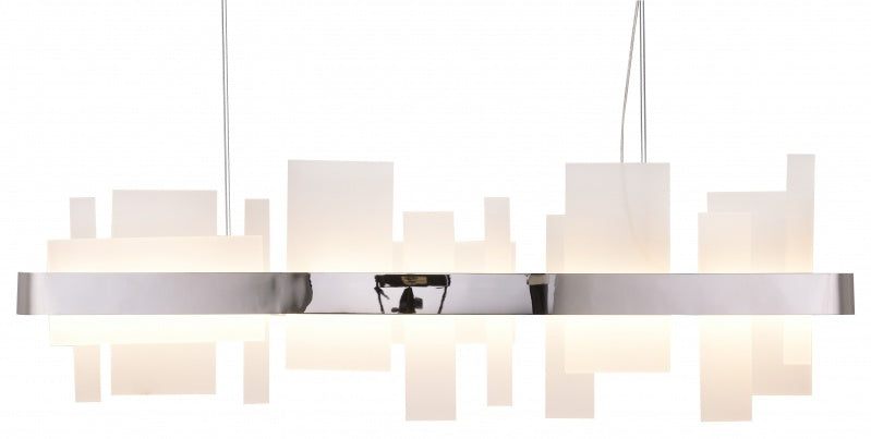Bethel International MAT03C39CH Pendant Light - Chrome
