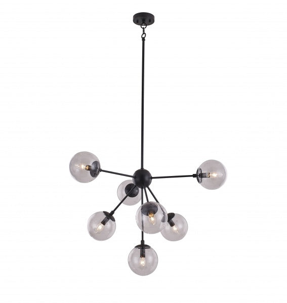 Bethel International ZP184C34B Chandelier Light - Black