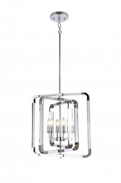 Bethel International ZL24C23CH Chandelier Light - Chrome