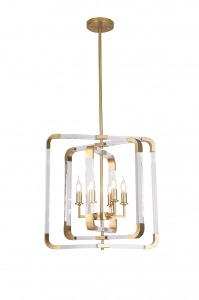 Bethel International ZL24C23CO Chandelier Light - Copper