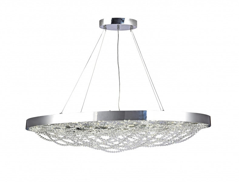 Bethel International ZL27C45CH Chandelier Light - Chrome