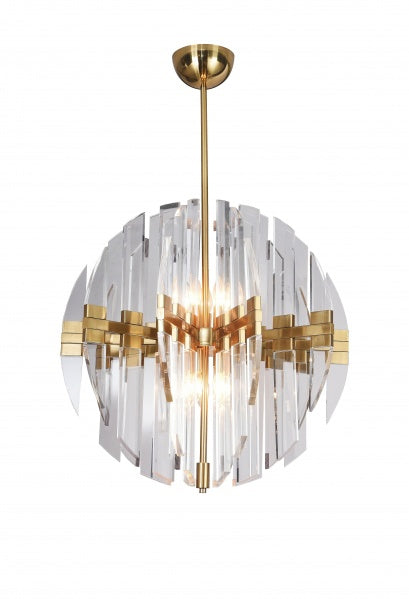 Bethel International ZL28C25CO Chandelier Light - Copper