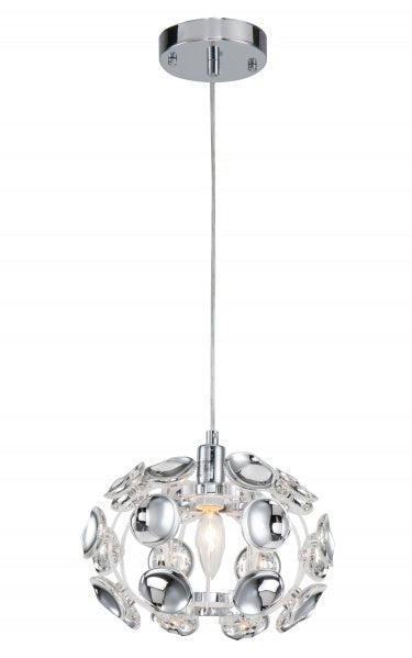 Bethel International TD34P10CH Pendant Light - Chrome