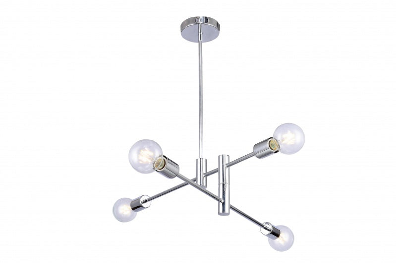 Bethel International TR76C30CH Chandelier Light - Chrome