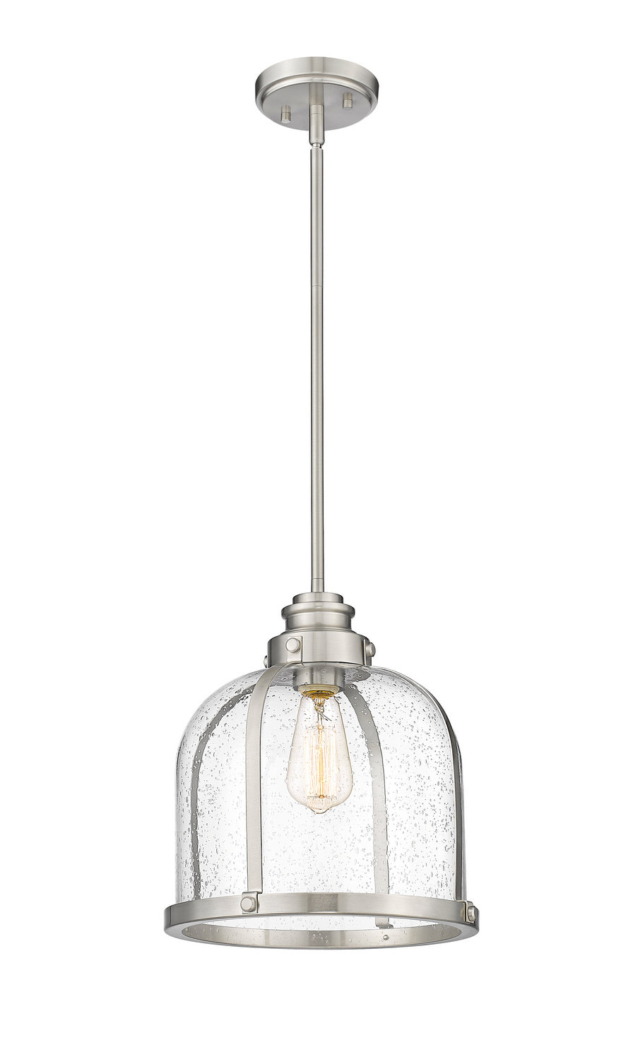 Z-Lite Burren 337P12BN Pendant Light - Brushed Nickel