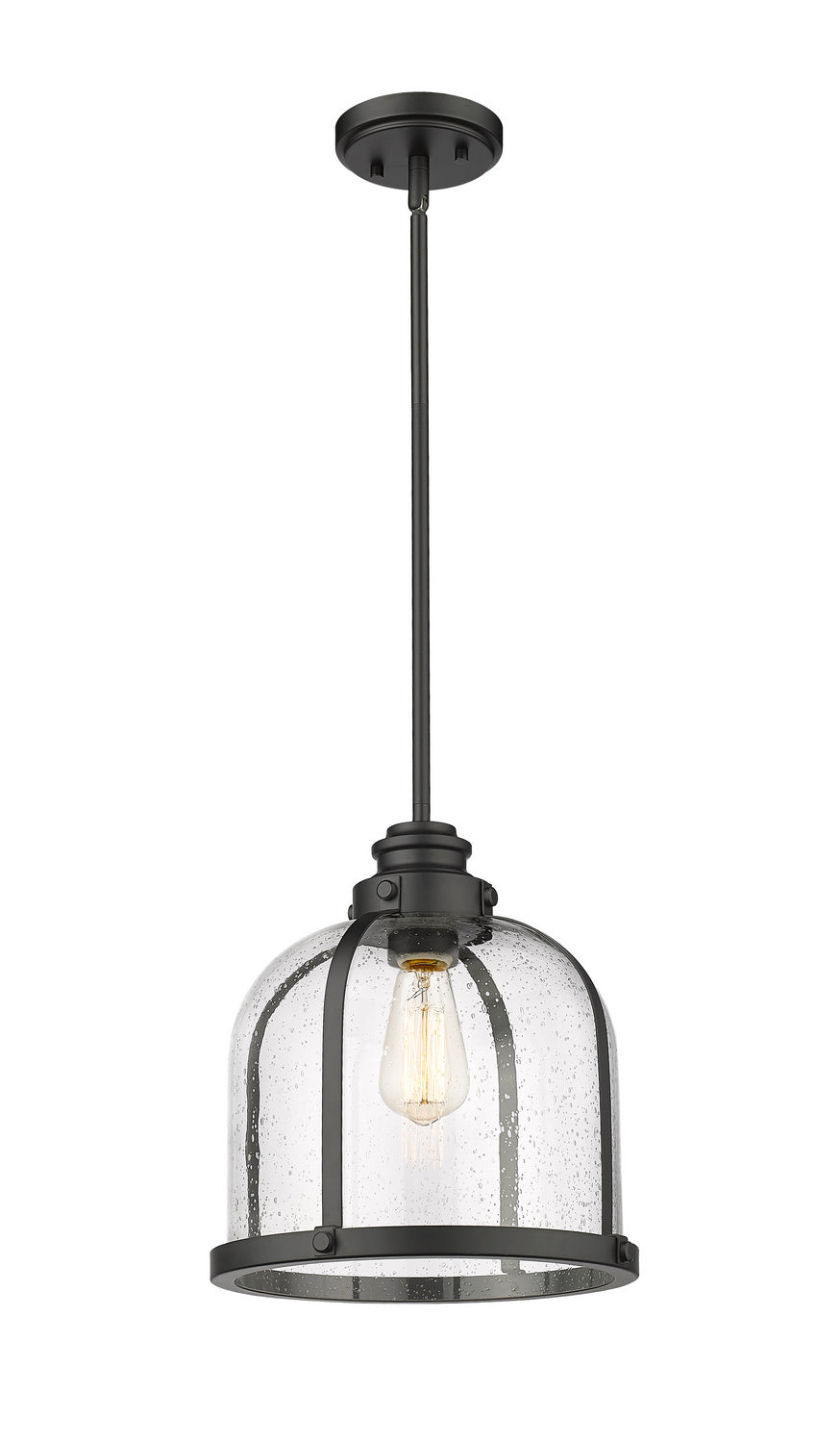 Z-Lite Burren 337P12MB Pendant Light - Matte Black