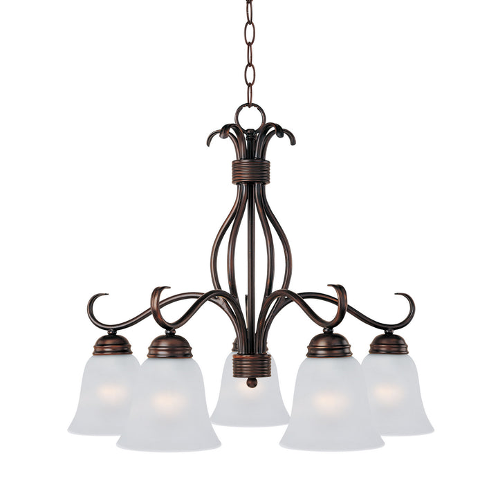 Maxim Basix 10124FTOI Chandelier Light - Oil Rubbed Bronze