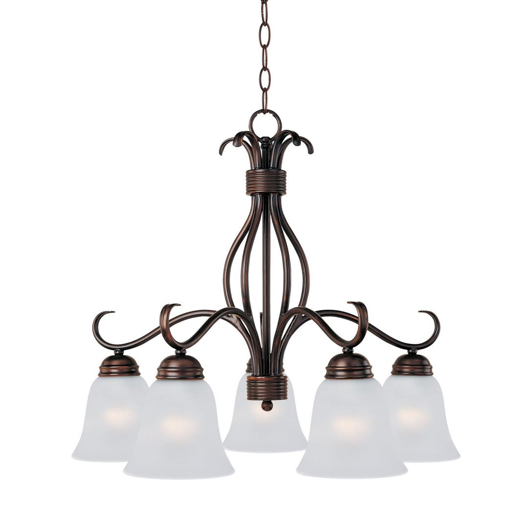 Maxim Basix 10124FTOI Chandelier Light - Oil Rubbed Bronze