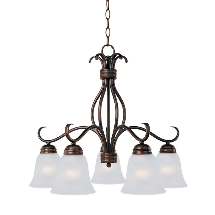 Maxim Basix 10124FTOI Chandelier Light - Oil Rubbed Bronze