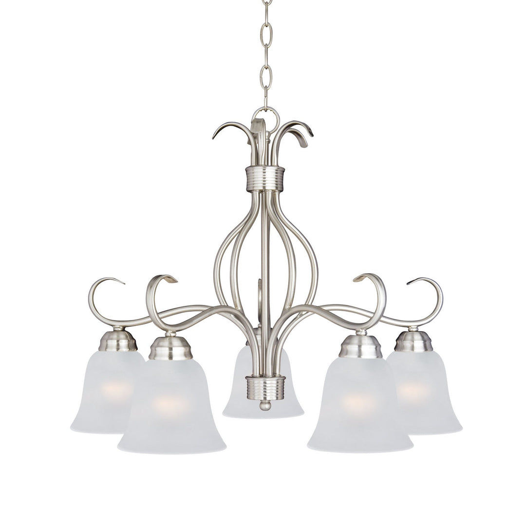 Maxim Basix 10124FTSN Chandelier Light - Satin Nickel