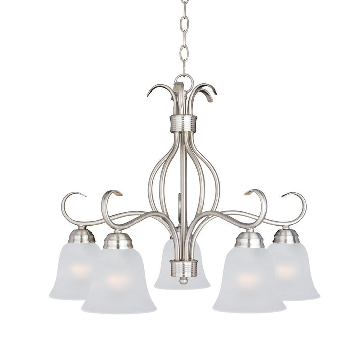 Maxim Basix 10124FTSN Chandelier Light - Satin Nickel