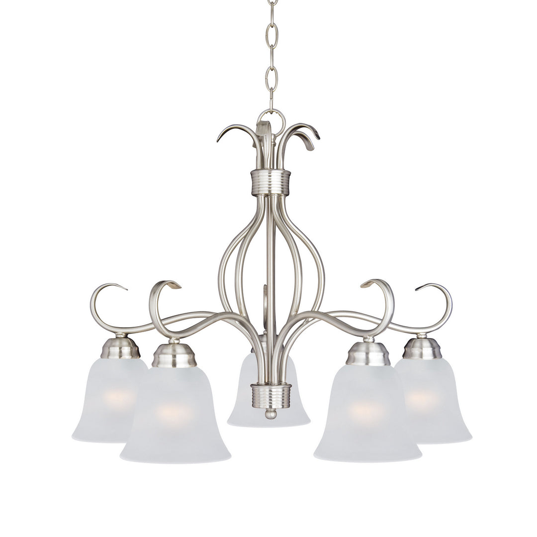 Maxim Basix 10124FTSN Chandelier Light - Satin Nickel