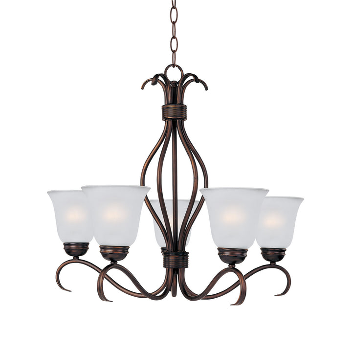 Maxim Basix 10125FTOI Chandelier Light - Oil Rubbed Bronze