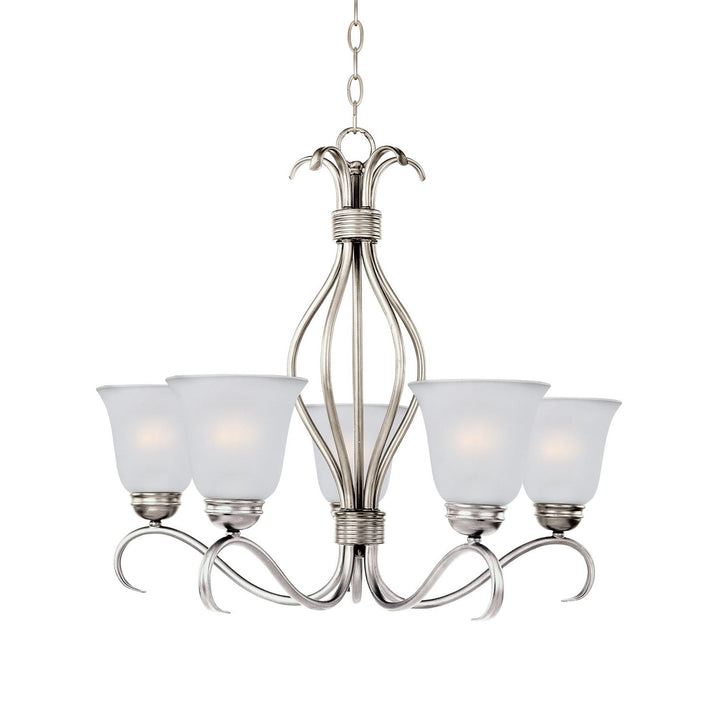 Maxim Basix 10125FTSN Chandelier Light - Satin Nickel