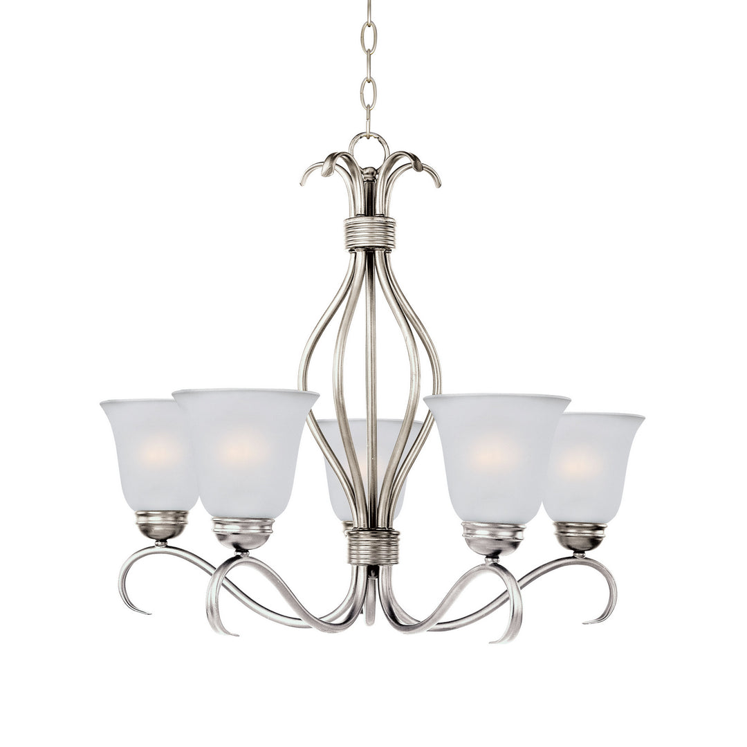 Maxim Basix 10125FTSN Chandelier Light - Satin Nickel