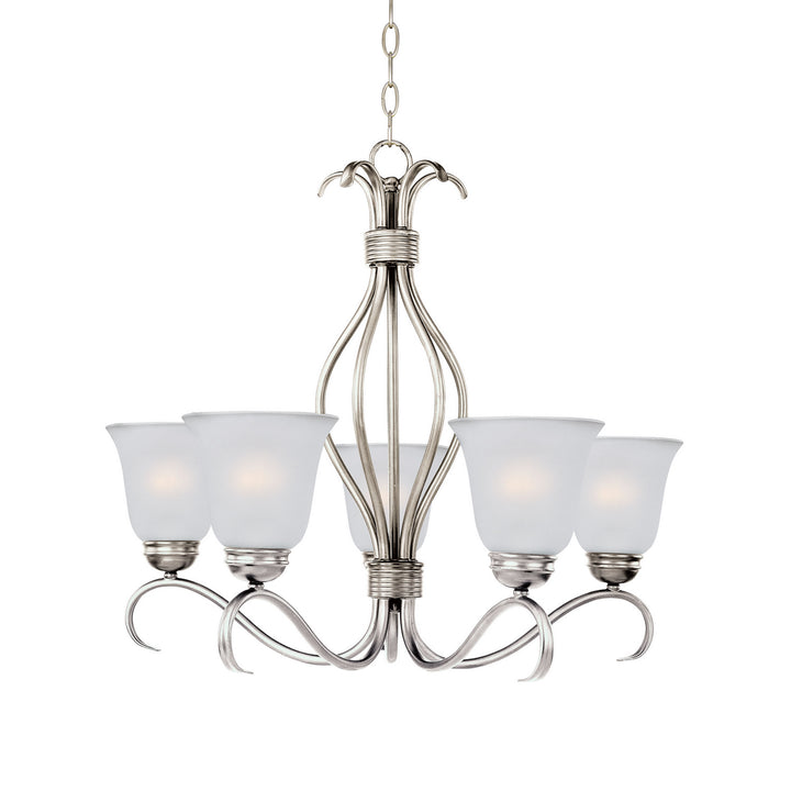 Maxim Basix 10125FTSN Chandelier Light - Satin Nickel