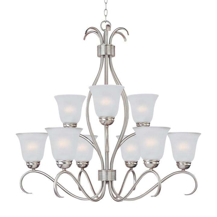 Maxim Basix 10128FTSN Chandelier Light - Satin Nickel