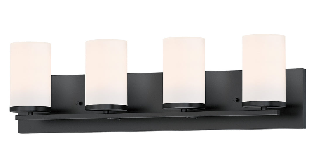 Maxim Lateral 10284SWBK Bath Vanity Light 30 in. wide - Black