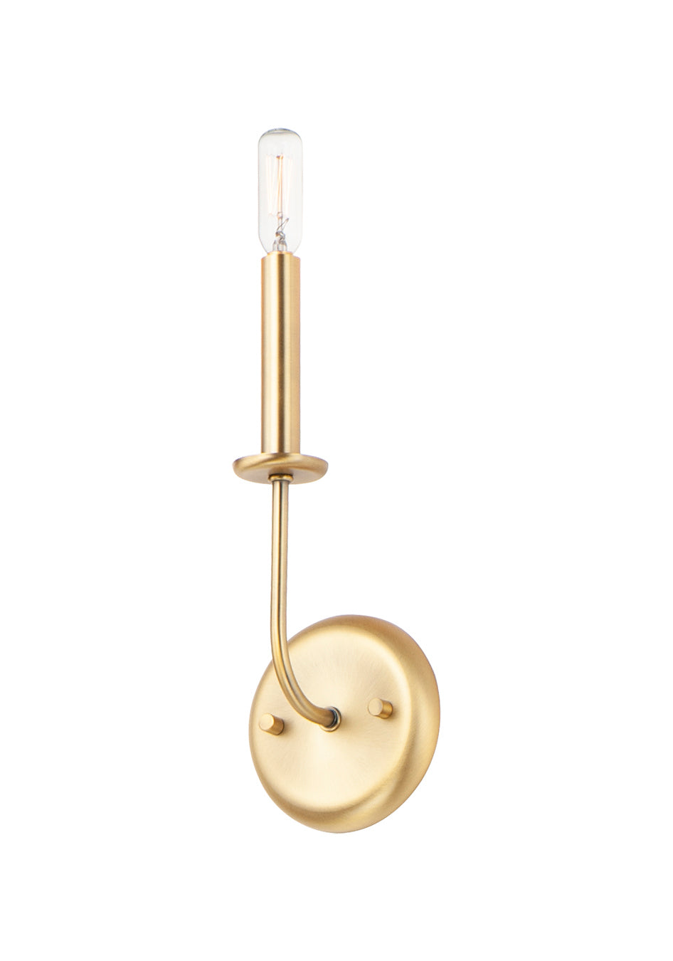 Maxim Wesley 10321SBR Wall Sconce Light - Satin Brass
