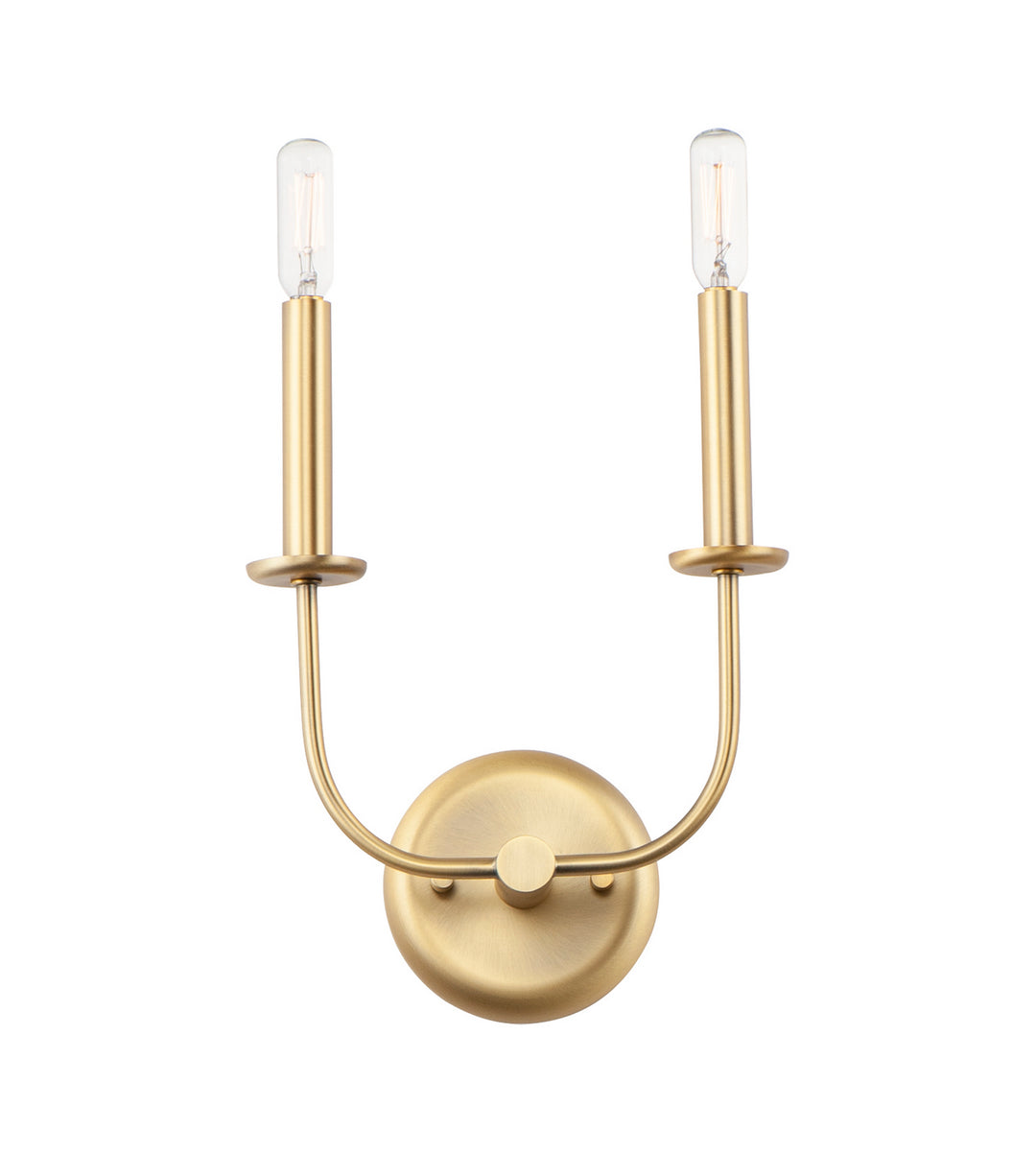 Maxim Wesley 10322SBR Wall Sconce Light - Satin Brass