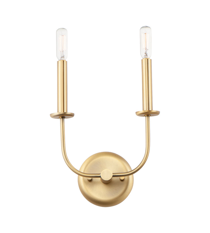 Maxim Wesley 10322SBR Wall Sconce Light - Satin Brass
