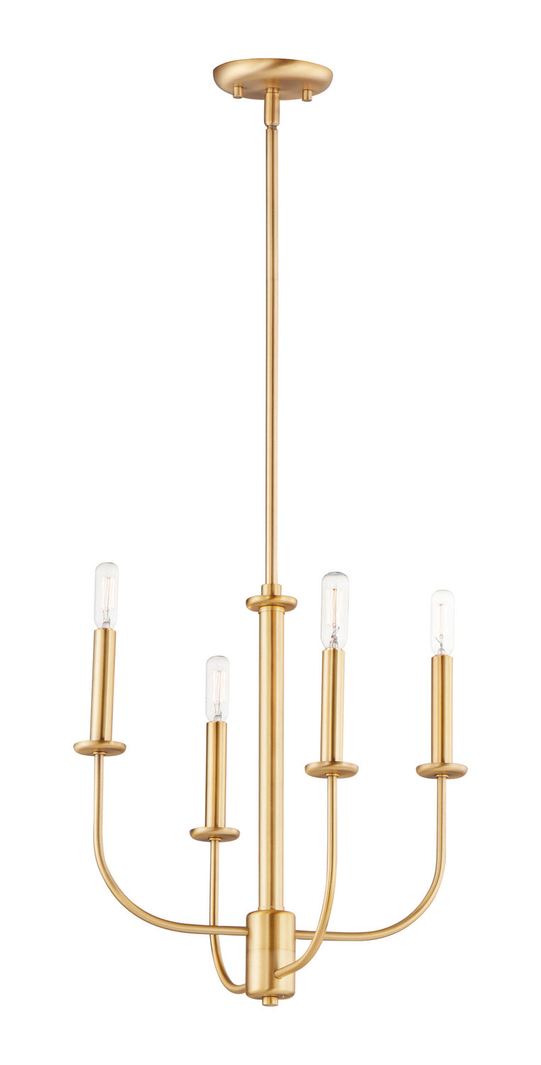 Maxim Wesley 10324SBR Chandelier Light - Satin Brass
